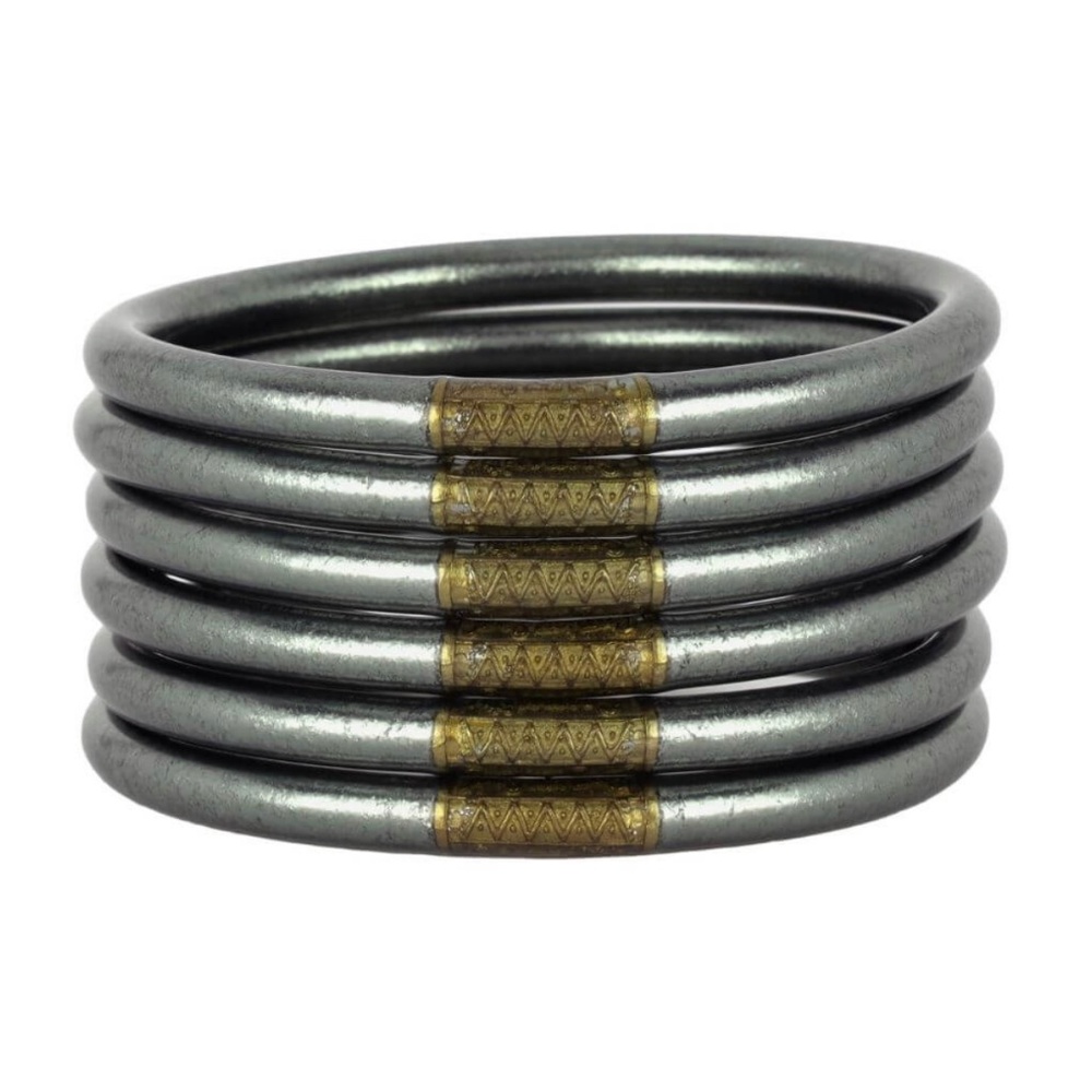 COPY - GRAPHITE ALL WEATHER BANGLES® (AWB®) - SERENITY PRAYER